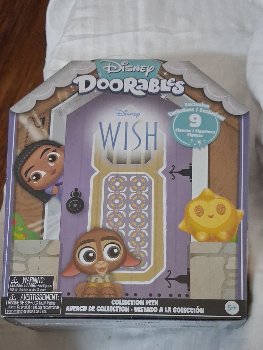 Disney Doorables Wish Collection Peek – Purple & Gold Playset